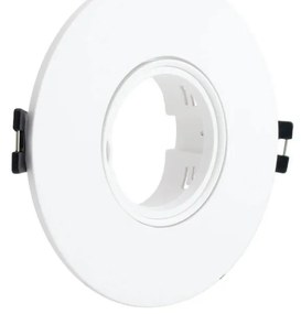 Faretto da Incasso Orientabile Foro Ø75-80mm Bianco