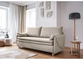 Divano letto beige 207 cm Simon - Miuform