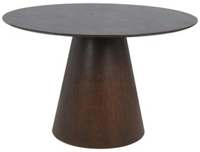 Tavolo da pranzo rotondo con piano in legno di noce ø 120 cm Bolton - House Nordic