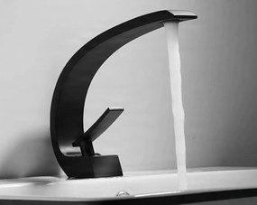 GB1424-zs: Rubinetto per lavabo EYN GB1424 con LED in più finiture, tra cui oro e nero opaco — Anticato rustico