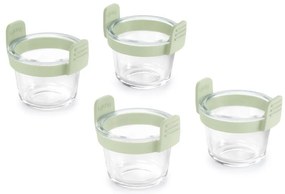 Set di stampi da forno in vetro 4 pz ø 9,5 cm – Lékué