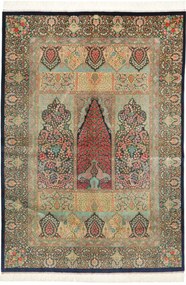 Ghom Tappeto persiano 140 x 200 Blu (Iran) Annodato A Mano