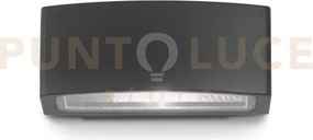 Andromeda applique da esterno ip55 1 luce attacco e27 doppia emissi...