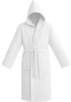 Accappatoio nido d'ape L/XL bianco