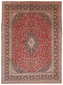 Vintage Tappeto 290x370 Rosso (Iran) Annodato A Mano