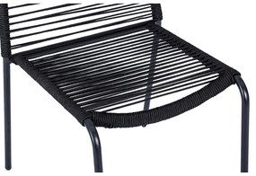 Sedia da giardino nera Kai - Bonami Essentials