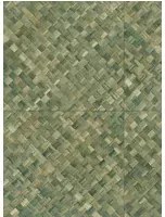 Flecht-Tapete Pandan von Arte - Grün