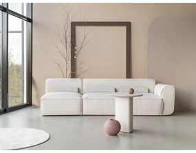 Chaise lounge componibile bianca (con penisola a destra) Flex Felix – Miuform