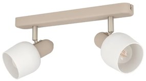 Eglo 900715 - Faretto CORATO 2xE14/18W/230V