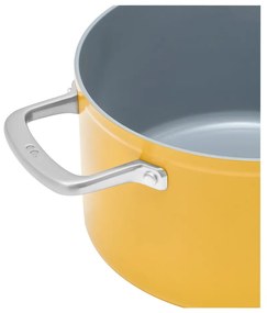 Pentola con coperchio incluso/con superficie in ceramica adatta all'induzione 5,5 l Meda 3.0 – FABINI