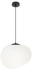Lampadario a sospensione con filo STONES 1xE27/40W/230V diametro 25 cm