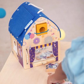 Lilliputiens - Casetta in legno delle illusioni ottiche