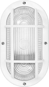 Osram - Applique da esterno BULKHEAD 1xE27/10W/230V IP54 bianco