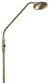Lampada da terra moderna bronzo incl. LED - Eva