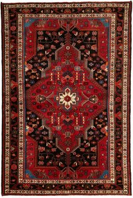 Hamedan Tappeto 220x150 (Iran) Annodato A Mano