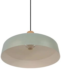 Nordlux - Lampadario a sospensione con filo ELVAS 1xE27/60W/230V diametro 37,5 cm verde