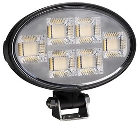 LED Faretto per macchina BLACK LED/150W/10-30V IP69 5700K ovale