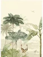 Eijffinger Carta da parati panoramica Lush Lagoon Small - Warm White