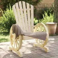 Sedie da Giardino Adirondack 4 pz in Legno Massello di Abete 3207117