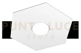 Hexagon applique-plafoniera 1 luce bianco 1142-1l-bi