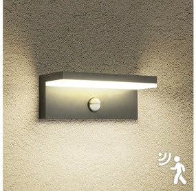 Brilagi-LED Applique da esterno con sensore TESSI LED/10W/230V antracite IP54