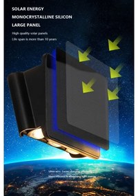 Immax 08491L - Applique a LED solare con sensore LED/2W/5V IP54