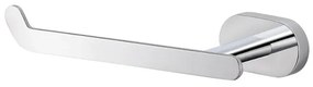 Portarotolo carta igienica singolo a muro Gedy serie Bernina in acciaio inox