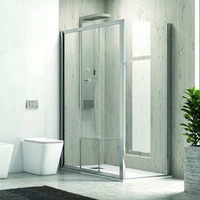 Cabina doccia 100X70  apertura scorrimento KP3000S - KAMALU