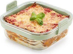 Stampo da forno in vetro 18,5x17,5 cm – Lékué