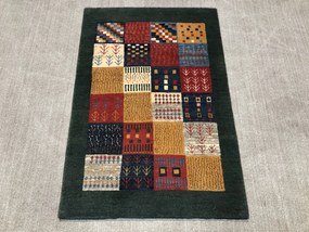 Gabbeh Tappeto 90 x 140 (Iran) Annodato A Mano