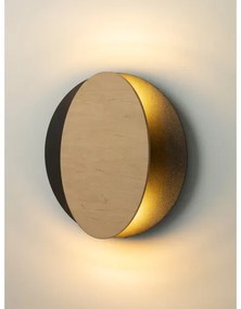 Applique OVO 2xG9/12W/230V nero/marrone