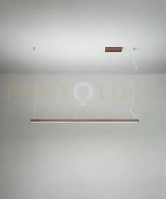 Sospensione in metallo marrone metallizzato link led 45w cct 2700k ...