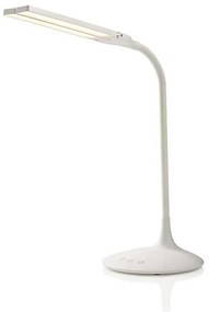 Nedis LTLG3M1WT4 - Lampada da tavolo LED dimmerabile 6W/5V 2200mAh bianca