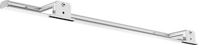 Lampada LED da Specchio 78cm 14W Cromata IP44 Stondata Tripla Installazione Colore Bianco Naturale 4.000K