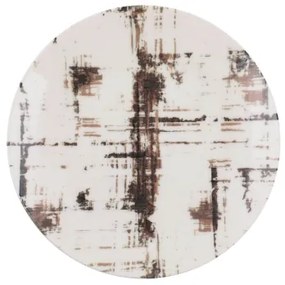 Servizio da tavola 24 pezzi marrone/bianco/porcellana