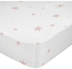 Lenzuolo con angoli HappyFriday BASIC KIDS Rosa 70 x 140 x 14 cm