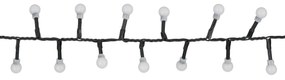 Luci a corda verdi con 550 LED bianchi 14m IP44 - Comet