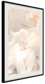 Poster  Cloud Nine  Cornice Quadri Cornice nera con pass-partout, Larghezza x Altezza Home decor 30x45