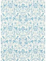 Zoffany Carta da parati Pompadour Print - Indigo