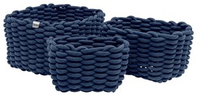 Set di cesti in tessuto 3 pz 30x25x19 cm Tom Tailor – Wenko