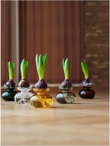 Vaso in vetro fatto a mano (altezza 9 cm) Inu - Zone