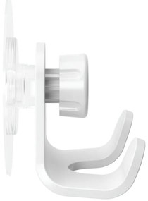 Gancio bianco autoportante in plastica riciclata Flex Adhesive - Umbra