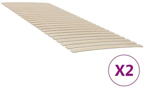 Reti A Doghe Con 48 Doghe 2 Pz 80x200 Cm /