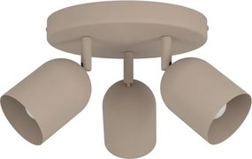 Eglo 44163 - Lampada a spot TILSTON 3xE14/40W/230V beige