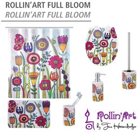 Tazza in ceramica per spazzolini da denti Rollin'Art Full Bloom - Wenko
