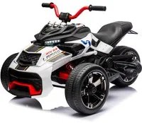 Mini Quad Elettrico per Bambini 3 Ruote 12V ATV 3.0 Bianco