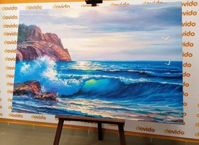 Quadro su tela – Mattina sul mare
