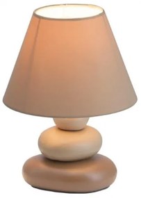 Brilliant - Lampada da tavolo PAOLO 1xE14/40W/230V ceramiche/beige