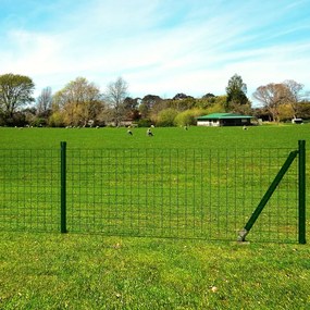 Recinzione Euro İn Acciaio 10x1,5 M Verde /