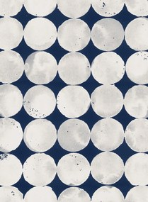 Coordonne Tapete Luna Craters - Ice